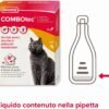 Beaphar COMBOTEC Antiparassitario per Gatti, Protegge da Pulci, Zecche, Uova, Larve e Anche la Casa - Confezione da 3 Pipette