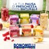 Bonomelli - Infusi Fruttati, Lampone e Ribes Rosso, Confezione da 12 Filtri, Gusto Rinfrescante e Leggermente Acido, Infuso Caldo e Freddo, Ingredienti 100% Naturali (24g)