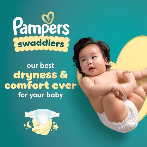 Pannolini Pampers Swaddlers Neonato - Taglia 0, 31 pezzi, Pannolini usa e getta ultra morbidi