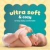 Pannolini Pampers Swaddlers Neonato - Taglia 0, 31 pezzi, Pannolini usa e getta ultra morbidi