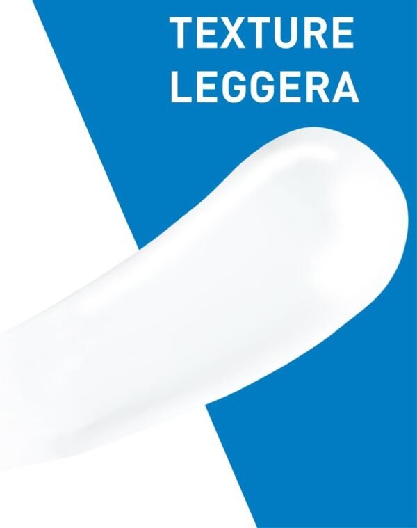 CeraVe Crema viso idratante SPF 50, per pelli da normali a secche, idratazione profonda, assorbimento rapido, protezione solare SPF 50 e acido ialuronico, 53 ml