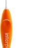 Interprox Super Micro 6 Spazzolini Conici Arancioni, Antiplacca e Anticarie per Spazi Interdentali più Piccoli (PHD 0,9), Adatti per Denti Anteriori
