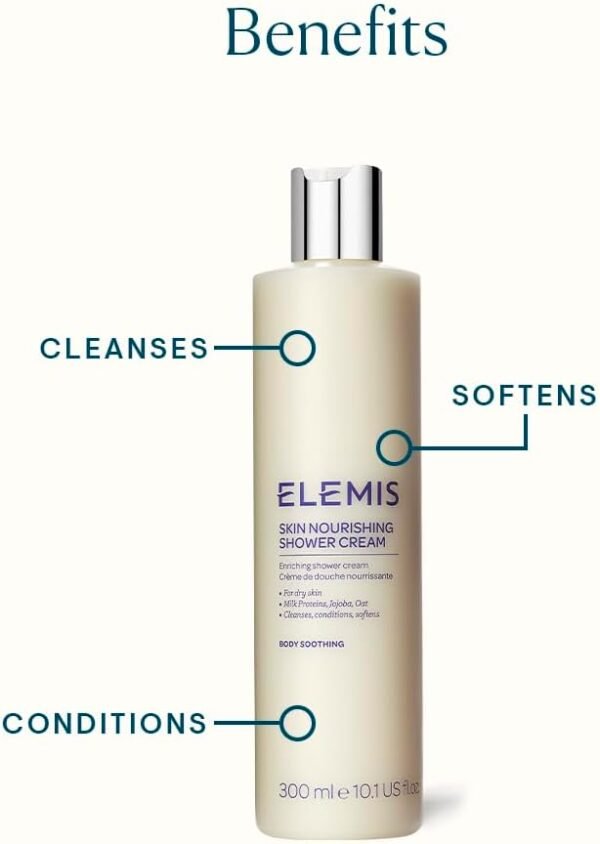 Elemis Lozione corpo e crema doccia – Creme nutrienti per la pelle e lozione per mani e corpo, Mayfair N.9, Formule idratanti, Pelle morbida e pulizia delicata