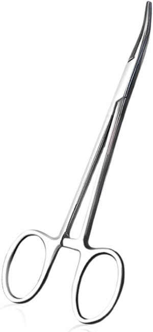 MWUMRCM Pinzette per peli di orecchie di animali domestici, pinze per rimozione peli di animali domestici, fermagli per peli di gatto in acciaio inossidabile, fermagli per peli di orecchie di cane, pinze veterinarie