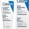 CeraVe Crema Notte Idratante per Pelle da Normale a Secca, Pelle Idratata durante la Notte, Barriera Protettiva Ripristinata, con Ceramidi Essenziali, Acido Ialuronico e Niacinamide, 50ml