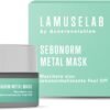 LaMuseLab LAMUSELAB Metal Mask Peel Off Maschera Seboregolatrice Purificante per Pelli Miste o Grasse Elimina Brufoli e Punti Neri, Riequilibra il PH del Viso 100ml