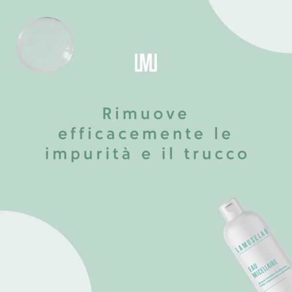 Lamuselab Eau Micellaire Acqua Micellare Purificante 250 ml