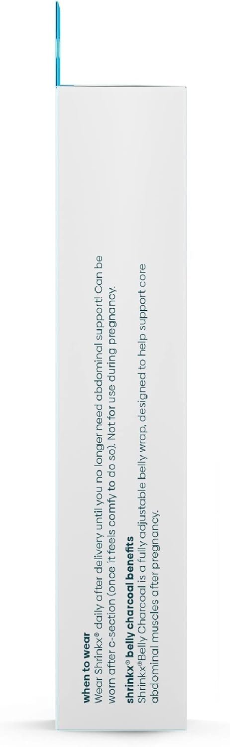 UpSpring Baby Shrinkx pancia bambù carbone Fascia pancia post gravidanza