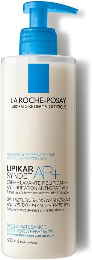 La Roche-Posay Gel Detergente Schiumoso a Doppia Azione, Adatto per Pelli Sensibili, Elimina Impurità e Sebo, Pelle Morbida e Idratata, Formula con Tensioattivi Delicati e Glicerina, Toleriane, 400
