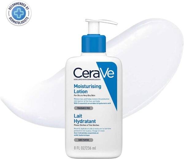 CeraVe lozione idratante viso e corpo per pelli secche e molto secche 236 ml
