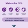 Melatonina IBSA + Maschera per dormire | Integratore Alimentare di Melatonina con Vitamina B6, Camomilla e Lavanda + In omaggio la Soft Sleep Mask IBSA per un sonno migliore