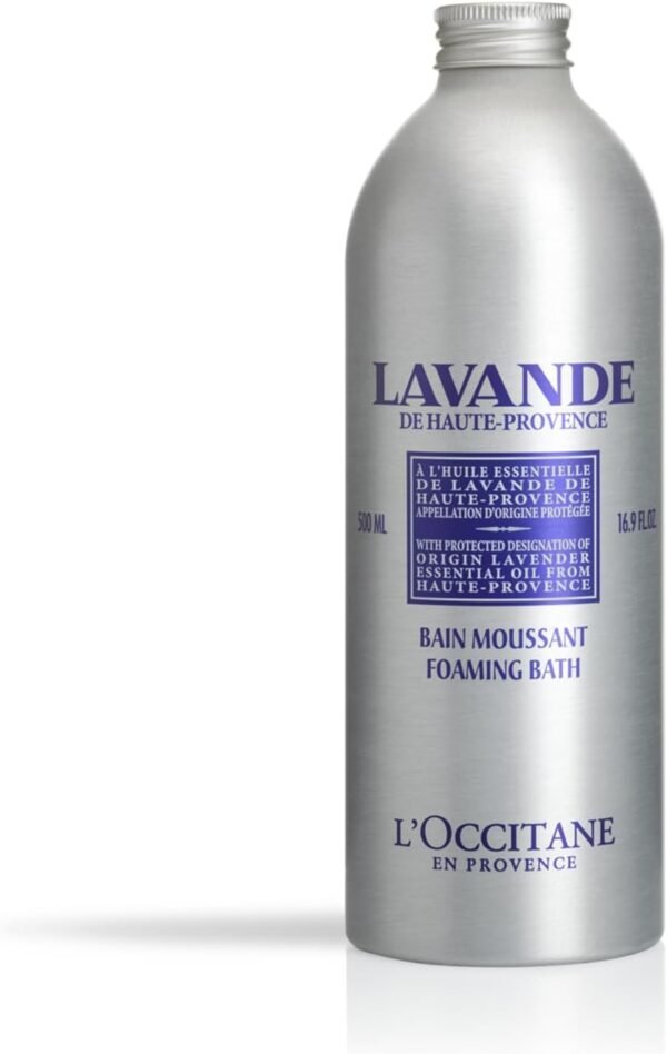 L'OCCITANE - Bagnoschiuma alla Lavanda dell'Alta Provenza - 500 ml - Prodotto in Francia