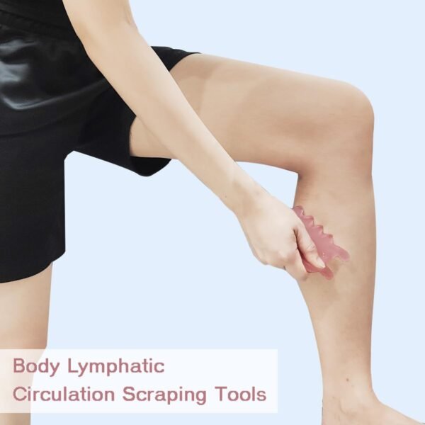 Strumento per il massaggio della cellulite, strumento di rilascio miofasciale per collo, spalle, schiena, massaggiatore per il corpo in resina - sollievo dalla tensione posteriore, sollievo dalla fascite