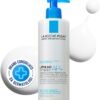 La Roche-Posay Gel Detergente Schiumoso a Doppia Azione, Adatto per Pelli Sensibili, Elimina Impurità e Sebo, Pelle Morbida e Idratata, Formula con Tensioattivi Delicati e Glicerina, Toleriane, 400