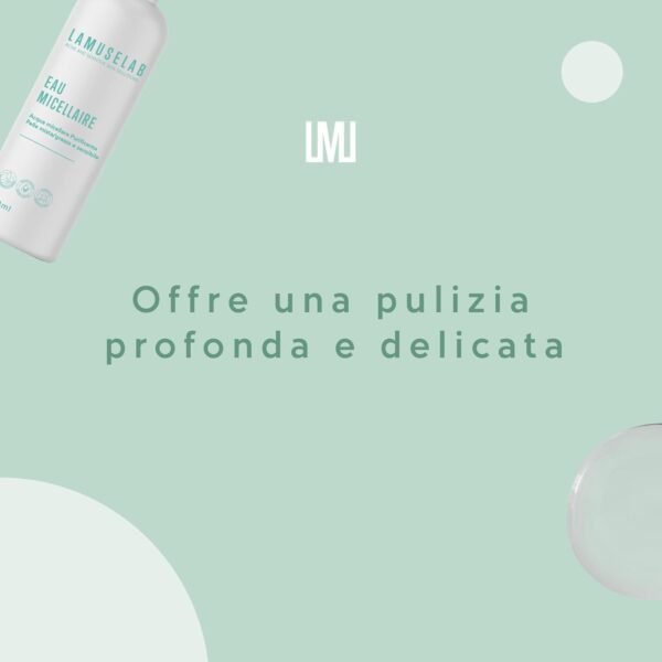 Lamuselab Eau Micellaire Acqua Micellare Purificante 250 ml