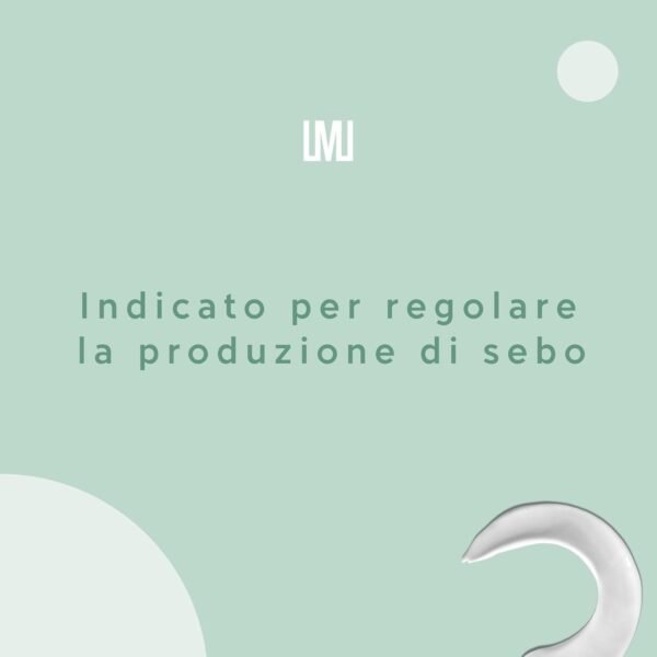 LAMUSELAB Sebonorm Crema Viso Sebonormalizzante, Protegge e Idrata la Pelle, Regola e Riequilibra la Secrezione Sebacea, 50 ml