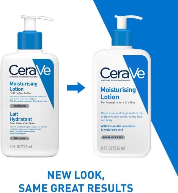 CeraVe lozione idratante viso e corpo per pelli secche e molto secche 236 ml