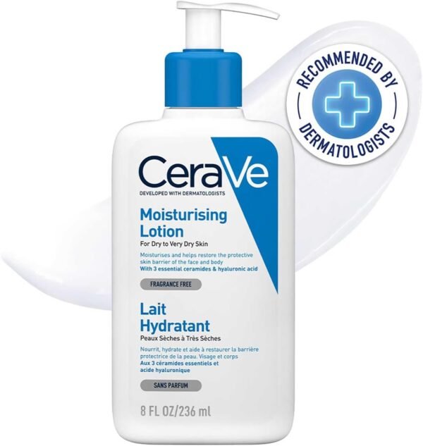 CeraVe lozione idratante viso e corpo per pelli secche e molto secche 236 ml