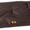 Ferplast Cuccia Cane Cuscino Cane Cane Taglia Media Tessuto Antigraffio Lavabile in Lavatrice a 30° Materassino Cane Impermeabile 83 x 50 x 3,5 cm.Marrone