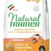 Natural Trainer Sensitive No Gluten Puppy&Junior Alimento per Cani con Salmone – 3 kg