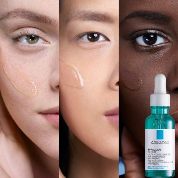 La Roche Posay Effaclar Siero Peeling Ultra Concentrato per Pelli a Tendenza Acneica, Azione Anti-Imperfezioni, Pelle Levigata, Acido Glicolico, Acido Salicilico e LHA, 30 ml