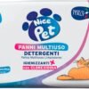 61ES7ZmBBJL._AC_SL1500_.jpg Nice Pet Salviette Detergenti Igienizzanti Multiuso per Cani e Gatti, Formulazione al Profumo di Muschio con Clorexidina, Confezione da 100 Salviettine Umidificate