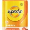Supradyn Energy Integratore Multivitaminico Completo con Vitamine A, B, C, D, E e Coenzima Q10, 70 Caramelle Gommose Multivitaminiche al Gusto Ciliegia, Lampone e Arancia