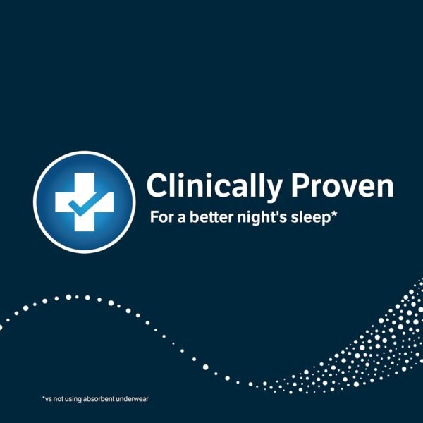 GoodNites 99 pezzi di biancheria intima bagnante per lettino per bambini corta/media