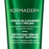 Vichy Normaderm siero detergente, peeling quotidiano per pelle con imperfezioni, macchie e cicatrici post-acne ridotte, struttura della pelle migliorata, acido glicolico e acido salicilico, 125 ml