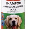 Beaphar APE Shampoo Antiparassitario, Trattamento Specifico per Zecche e Pulci per Cani e Gatti, Shampoo Antipulci alla Tetrametrina, 200 ml