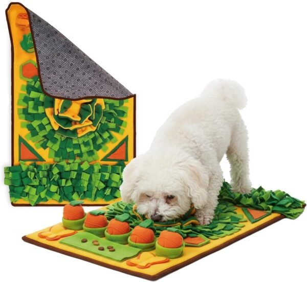 Avilia - Tappetino Olfattivo Interattivo per Cani 79 x 48,5 cm Giochi Interattivi per Cani da Interno, Lavabile Antiscivolo per Stimolare l'Olfatto e Ridurre Noia e Stress