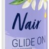 Nair Hair Remover Glides Away Max, olio di argan marocchino, per bikini, braccia e ascelle, 100 ml, (confezione da 2)