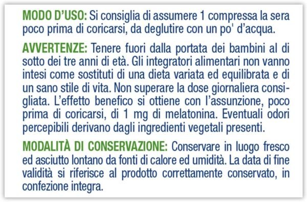 Melatonin Act + Forte 5 Complex, Integratore Alimentare Potenziato + 5 Complex Melatonina e Valeriana 45mg, 1 Confezione da 60 Compresse