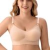 Reggiseni per allattamento Angelhood Reggiseno per maternità senza cuciture ultra comfort Bralette per gravidanza senza fili con reggiseno di estensione