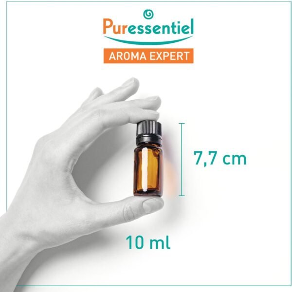 Puressentiel, olio essenziale di eucalipto radiata, 100% puro e naturale, OEBBD (olio essenziale definito botanicamente e biochimicamente) da agricoltura biologica, vegano e cruelty free, 10 ml