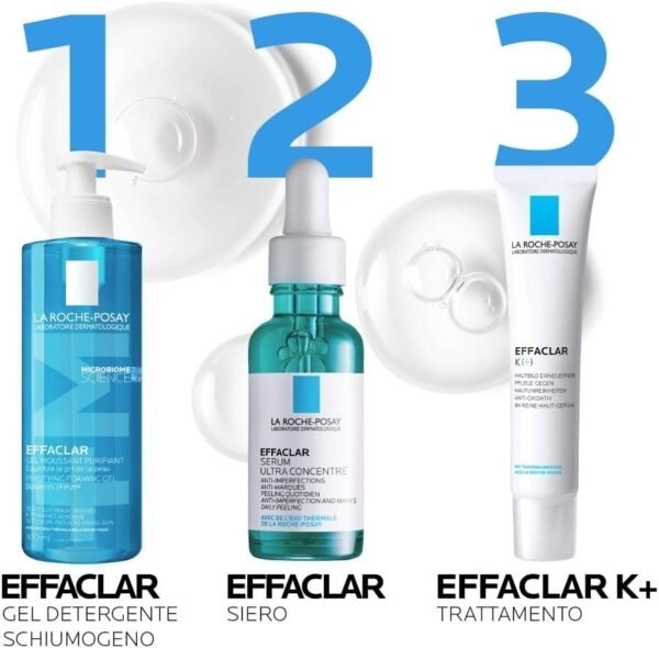 La Roche Posay Effaclar Siero Peeling Ultra Concentrato per Pelli a Tendenza Acneica, Azione Anti-Imperfezioni, Pelle Levigata, Acido Glicolico, Acido Salicilico e LHA, 30 ml