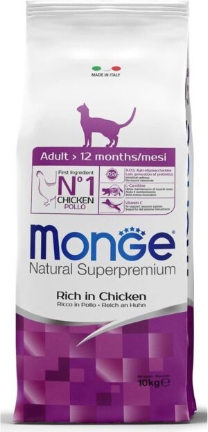 Gatto Monge - pollo adulto 10kg