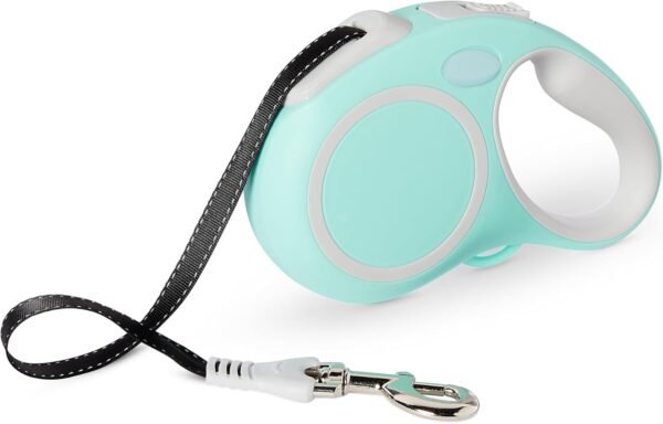 Amazon Basics - Guinzaglio retrattile per cani, taglia L, blu