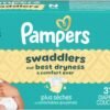 Pannolini Pampers Swaddlers Neonato - Taglia 0, 31 pezzi, Pannolini usa e getta ultra morbidi
