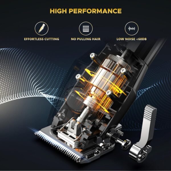 Set tagliacapelli da uomo Rasoio elettrico Macchina per barba e capelli Tagliacapelli professionale Tagliacapelli professionale da uomo Tagliacapelli professionale da uomo Tagliacapelli regalo per uomo