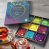 Set regalo tisane biologiche Creano - 27 bustine di tisane in 9 diverse varietà | Infusi Misti Biologici 54g - Idea Regalo Benessere e Relax