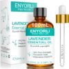 7177pgj8mL._AC_SL1500_.jpg ENYORLI Olio Essenziale di Lavanda 100ml Olio di Lavanda Puro Non Diluito, Oli Essenziali per Aromaterapia, Diffusori, Massaggi, Cura della Pelle, Rilassanti, Bagni, Aiuta il Sonno e Fai da Te