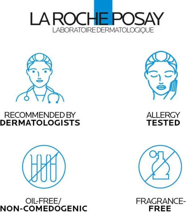 La Roche-Posay Toleriane Gel Detergente Schiumogeno Doppia Azione per Pelli Sensibili, Elimina Impurità e Sebo, Pelle Morbida e Idratata, Formula con Tensioattivi Delicati e Glicerina, 400 ml