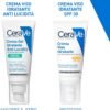 CeraVe Crema Gel Idratante Antilucente per Pelli Miste Grasse a Tendenza Acneica, Effetto Opaco, Pelle Idratata, Tecnologia Seboassorbente, con Acido Ialuronico, Ceramidi e Niacinamide, 53 ml