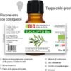 Olio Essenziale Bio Eucalipto Puro al 100% 10 ml – Uso Interno Diffusori Alimentari Terapeutici Cosmetici Aromaterapeutici Ambientali – Laborbio