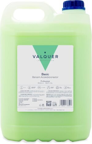 71LPCy25ufL._AC_SL1500_.jpg Valquer Profesional Balsamo Rivitalizzante per Capelli con Cheratina Naturale Balsamo Balsamo Crema Balsamo per Capelli Vegan Silk Look 5000ml