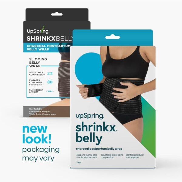 UpSpring Baby Shrinkx pancia bambù carbone Fascia pancia post gravidanza