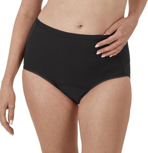 Confezione da 3 biancheria intima mestruale postpartum comoda da donna Hanes Super Leak