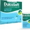 DulcoSoft Lassativo con Macrogol, Rimedi contro la Stitichezza per Adulti e Bambini – Senza Glutine, Senza Zucchero, Lassativo Delicato per Irregolarità Intestinali, Stitichezza (28 Bustine)