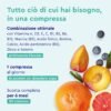 Integratore Multivitaminico Completo, 180 Compresse per 6 Mesi di Scorta, Vitamine A, B, C, D3, E e Minerali Essenziali, Calcio, Zinco e Selenio, Senza Additivi, Qualità Testata